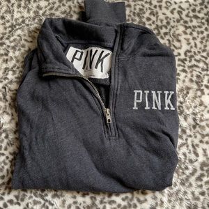 pink zip up